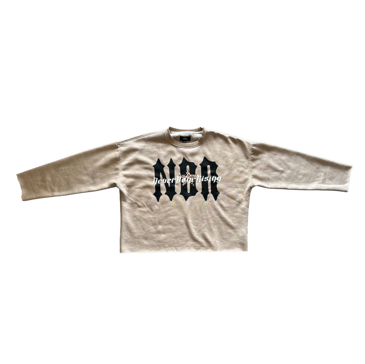 “NeverDoneRising” Cropped Long Sleeve